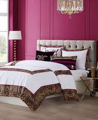 Juicy Couture Regent Leopard Bedding Collection Reviews Designer Bedding Bed Bath Macy S Comforter Sets Leopard Bedding Hot Pink Bedrooms