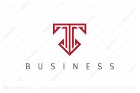 Elegant Letter T Logo Lettering Financial Logo Letter T