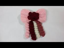 كروشيه طريقة عمل توكة شعر كيرلي علي شكل فيونكة لبنوتك رووووعة diy crochet youtube crochet crochet necklace necklace