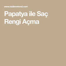 Papatya Ile Sac Rengi Acma Sac Rengi Sac Papatyalar