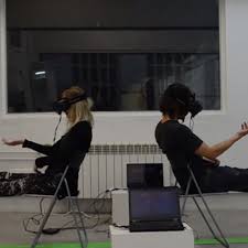 The film will show you some of the challenges they met and how much fun they also had. An Oculus Rift Art Exhibit Shows Wearers What It S Like To Swap Bodies The Verge