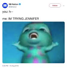 Not everyone feels the same way about the bible and there's really nothing wrong with that. Bibble Singing I M Trying Jennifer Know Your Meme