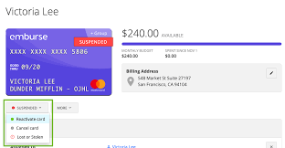 Best prefunded card for distributed employees. Cards Status Reinstatements Deletions Emburse