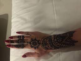 It's not real pure henna they use. Henna Bali Indonesia Henna Hand Tattoo Henna Tattoo Hand Henna