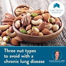 Three Nut Types To Limit With A Chronic Lung Disease Chronic Lung Disease Lung Disease Lungs Health