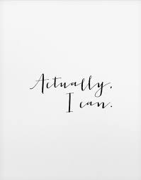 Printable Typographic Poster Actually I Can Print Etsy Words Quotes Words Inspirational Words