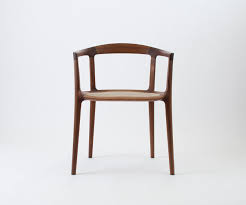 Antik stuhl mit geflecht und armlehne. Moderner Stuhl Dc10 Miyazaki Chair Factory Holz Mit Armlehnen