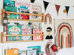 Storage space at your home can become a tricky situation and hanging bookshelves provide a perfectly stylish solution for your storage needs. How To Style A Bookshelf In Your Kids Room The Everymom