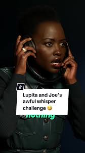 Lupita Nyong'o and Joseph Quinn's Hilarious Whisper Challenge