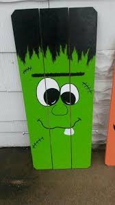 Frankenstein Fall Halloween Crafts Halloween Crafts Scary Halloween Decorations