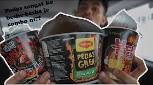 Mi segera manakah yang paling pedas? 1k Subs Special Combo Arwah Cek Oii Daebak Ghost Pepper Samyang Maggi Pedas Giler Youtube