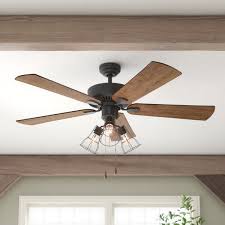 52 Socorro 5 Blade Led Standard Ceiling Fan With Light Kit Included In 2020 Ceiling Fan Ceiling Fan With Light Ceiling Fan With Remote