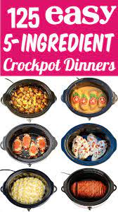 When it comes to the crock pot in don't starve, these are the best recipes to be familiar with. 5 Ingredient Crock Pot Recipes 125 Easy Meals The Frugal Girls Crockpot Recipes Easy Recipes Crockpot Recipes Slow Cooker