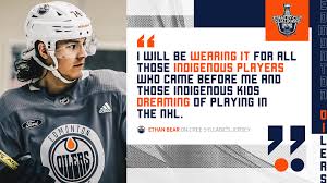 Matt sydal, kris statlander vs. Edmonton Oilers On Twitter Bear Honours His Cree Roots With A Special Jersey Tonight Letsgooilers Https T Co 6qlo0bmgdt Twitter