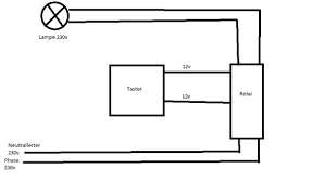 Relai 12v Steuerspannung 230v Schaltspannung Elektronik Elektrik Elektrotechnik