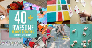 World continents activity using playdough. 40 Awesome Number Activities For Preschoolers