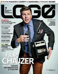 Filip chajzer pomaga nastolatkowi, który zbiera pieniądze na leczenie chorej mamy. Filip Chajzer Logo Magazine October 2017 Cover Photo Poland
