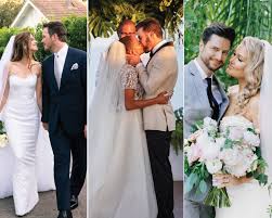 Sadie robertson is engaged and here's why she slipped away with her fiance during their party. All Of The Best Celebrity Wedding Dresses Of 2019