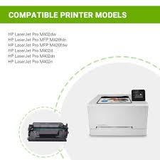 When you are looking for a printer that can print your documents in black and white, and that is high quality, then hp laserjet pro m402d ink. Black Toner Cartridge For Hp Laserjet Pro M402dn M402n M402d M402dne M402dw Mfp M426dw M426fdw M426fdn Ink Toner Aztech Compatible Toner Cartridge Replacement For Hp Cf226x 26x Hp Cf226a 26a Toner Cartridges