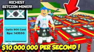 Wikis like this one depend on readers getting involved and adding content. I Got The Best Graphics Card In Bitcoin Miner And Made 10 000 000 Bitcoin Per Second Roblox Youtube