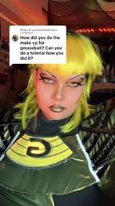 Replying to @greaseballxdiana Makeup tutorial for Greaseball!! Let me know  if there’s anymore you’d like to see 🥰 #starlightexpress  #starlightexpresscosplay #greaseball #greaseballcosplay ...
