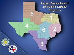 Texas Dps Region Map Printable Maps