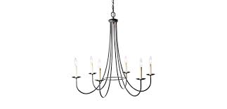 Polished brass fixture with white acrylic globes. Six Light Iron Chandelier Chandeliers Ethan Allen