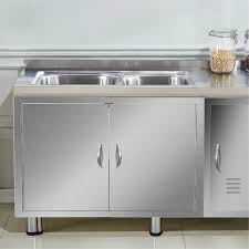 outdoor kitchen doors stainless steel