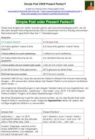 Participle constructions englisch klasse 9. Simple Past Oder Present Perfect Pdf Kostenfreier Download