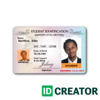 Personalizing an id card is as simple as selecting a template, editing, and sharing. School Id Cards No Minimum Quantities Orders Order Id Badges On Idcreator 855 Make Ids School Id Id Card Template Id Card