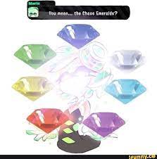vou mean the chaos emeralds ifunny splatoon splatoon memes chaos emeralds