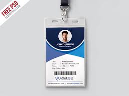 If so then you are in luck today. Corporate Office Identity Card Template Psd Psdfreebies Com