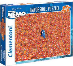 Puzzle consisting of 1000 parts dimensions: Bol Com Clementoni Puzzel Finding Nemo Impossible Puzzle 1000 Stukjes