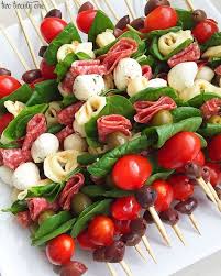 Antipasto Skewers An Easy Appetizer Antipasto Skewer Recipe Recipe Skewer Recipes Antipasto Skewers Skewer Appetizers