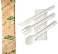 6.5in Paper Cutlery Kit