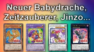 Yu Gi Oh Neuer Babydrache Zeitzauberer Harpyie Und Jinzo Support Youtube