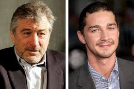 Robert De Niro och Shia LaBeouf blir far och son