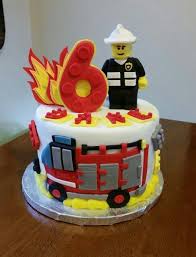Birthday Cake On Fire Image Lego Fireman Cake Fireman Cake Fire Engine Cake Cake