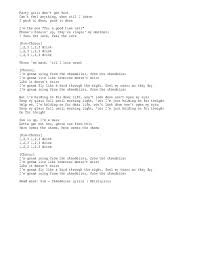 Maybe you would like to learn more about one of these? Sia Chandelier Lyrics Nurymar Abdulla Academia Edu