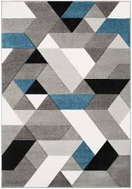 Back in 2010, we realized that customers were tired of the same standard rug sizes. Surya Santa Monica Sac 2316 Teal 5 3 X 7 6 Area Rug Rugs On Carpet Geometric Rug Kids Area Rugs