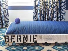 It's a quick and easy diy project and it is super comfy. Upcycle Wood Pallets Into A Cozy Outdoor Dog Bed Hgtv