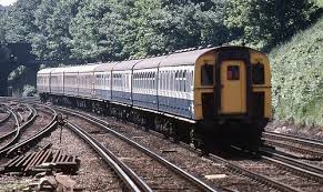 Br Class 423 Emu Formation New Cross 14th June 1986 British Rail Uk Rail Southern Region