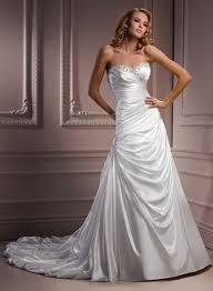 Unique Vintage Ruched Wedding Dress Wedding Dresses Maggie Sottero Wedding Dresses