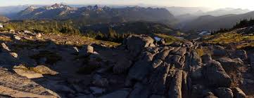 The hike along skyline trail to panorama point starts near the visitors center and climbs up the hill. Sunset From Panorama Point Mt Rainier By Jim Dockery