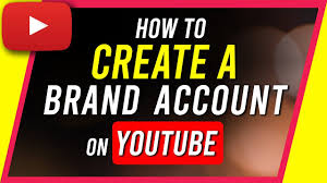 And this can even simply be done by using the youtube mobile site on your iphone or android phone; How To Create A Brand Account On Youtube Youtube