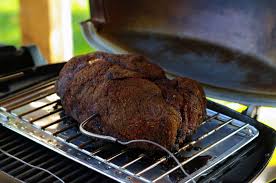 2 5kg Schweinenacken Fur Das Pulled Pork Gegrillt Auf Einem Weber Q100 Pulled Pork Bbq Rezepte Grillen Rezepte