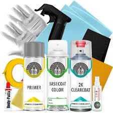Automotive Spray Paint 2k Clear Coat High Gloss Primer Pro Kit Era Paints