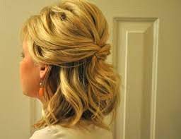 This hairstyle is indeed great. Half Up To Full Updo Hair Styles Medium Hair Styles Medium Length Hair Styles
