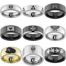 Pin By J Molia On General Gaming Geeky Engagement Rings Video Game Wedding Wedding Ring Sets
