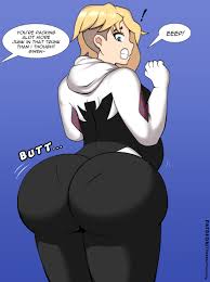 Rule 34 - 1girls Ass Ass Back View Big Ass Blonde Hair Fat Ass Female Gwen  Stacy Marvel Solo Spider-gwen Spider-man (series) Themaintummy | 8738973